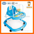 baby walker supplier in China 801 blue with one music